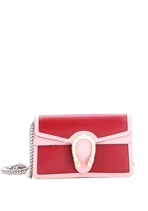 Gucci Pre-Owned Dionysus Bag Leather Super Mini clutch bag - Red