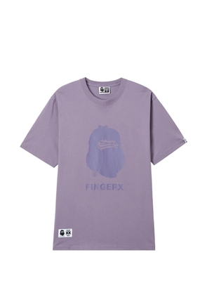 FINGERCROXX graphic-print T-shirt - Purple