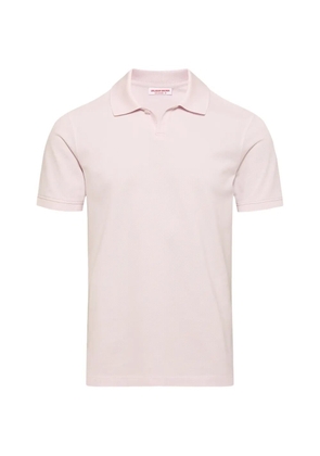 Orlebar Brown Bruno Pique colourblock polo shirt - Pink