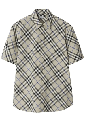 Burberry Nova Check-jacquard shirt - Neutrals