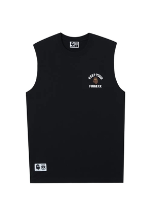 FINGERCROXX printed tank top - Black