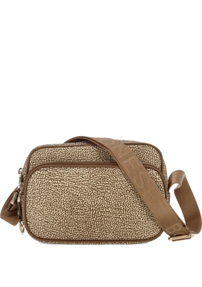 Borbonese Portrait crossbody bag - Neutrals