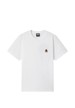 FINGERCROXX logo-patch T-shirt - White