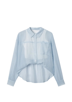b+ab pocket-detail shirt - Blue