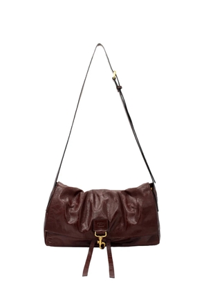 RADICA STUDIO midi La Bisaccia Soufflè shoulder bag - Brown