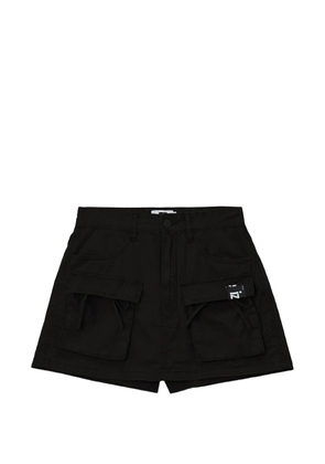 izzue pocket button shorts - Black