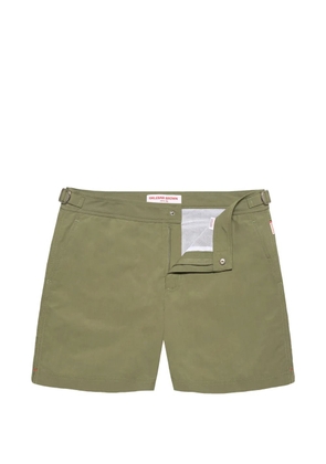 Orlebar Brown Bulldog buckle swim shorts - Green