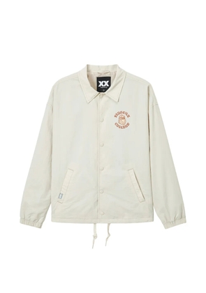 FINGERCROXX Graphic drawstring jacket - Neutrals