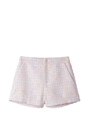b+ab textured shorts - Neutrals