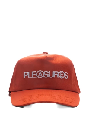 Pleasures snapback cap - Orange