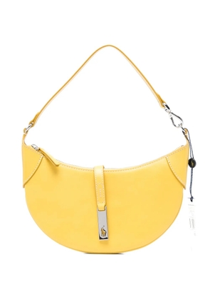 Polo Ralph Lauren logo-plaque shoulder bag - Yellow