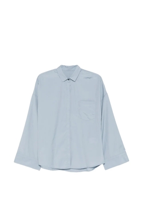 Nine In The Morning Amanda pocket shirt - Blue