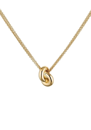 Engelbert knot pendant necklace - Gold
