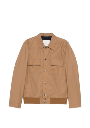 Jacob Cohën front-pocket shirt jacket - Brown