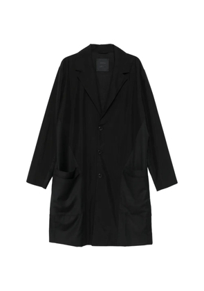 Frei-Mut front-pocket coat - Black