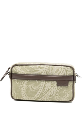 ETRO printed messenger bag - Green