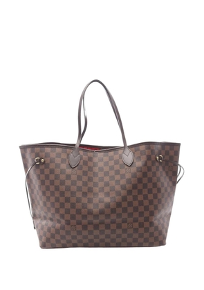 Louis Vuitton Pre-Owned 2011 Damier Ebene Neverfull GM tote bag - Brown
