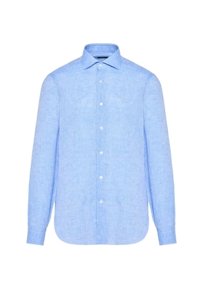 Barba buttoned shirt - Blue