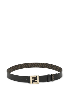 FENDI reversible FF-buckle belt - Black