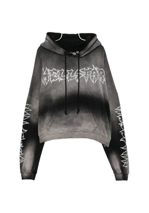 HELLSTAR graphic hooded sweatshirt - Grey