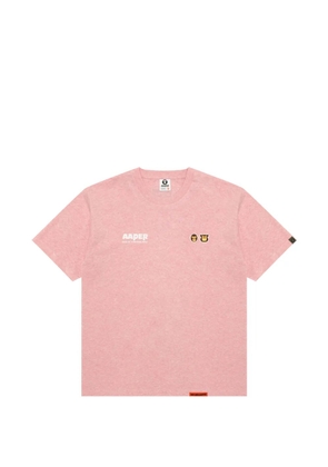 AAPE BY *A BATHING APE® graphic-print T-shirt - Pink