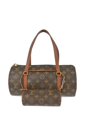 Louis Vuitton Pre-Owned 2001 30 Papillon monogram shoulder bag - Brown