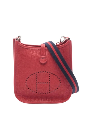 Hermès Pre-Owned 2015 Clemence Evelyne TPM crossbody bag - Red