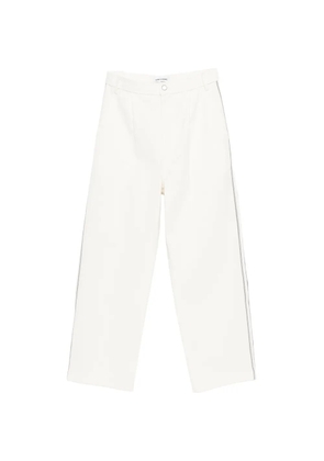 Low Classic drawstring stripe-detail trousers - Neutrals