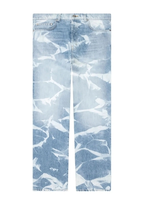 Nahmias bleach-dye five-pocket jeans - Blue