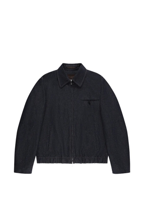 Montedoro Primo denim bomber jacket - Blue