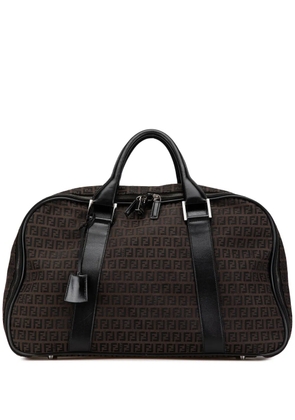 Fendi Pre-Owned 2010-2024 Zucchino Canvas travel bag - Brown