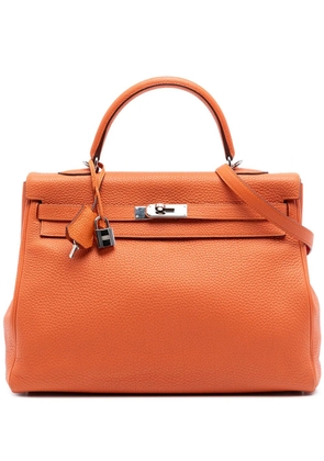 Hermès Pre-Owned 2013 Togo Kelly II Retourne 35 satchel - Orange