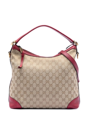 Gucci Pre-Owned 2016-2026 Small GG Canvas Miss GG Hobo satchel - Brown