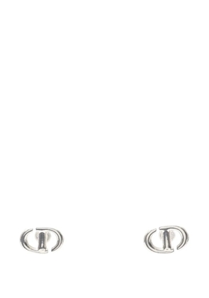 Christian Dior Pre-Owned 2000-2020 Stainless Steel CD Logo Earrings costume earrings - Silver