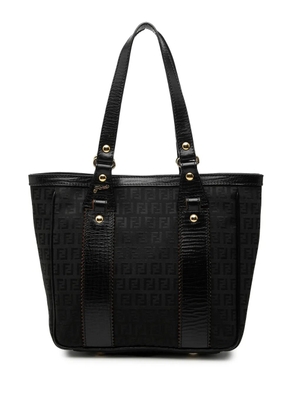 Fendi Pre-Owned 2010-2026 Zucchino Canvas tote bag - Black