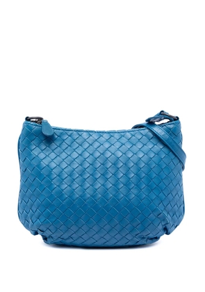 Bottega Veneta Pre-Owned 2012-2026 Nappa Intrecciato crossbody bag - Blue