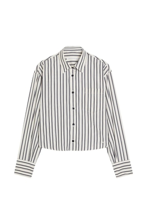 Maria McManus striped buttoned shirt - White