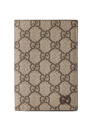 Gucci monogram passport case - Neutrals