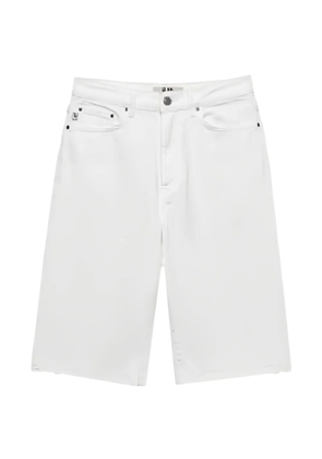 Aniye By frayed-hem shorts - White