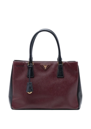 Prada Pre-Owned 2010-2025 Medium Bicolor Saffiano Lux Galleria satchel - Red