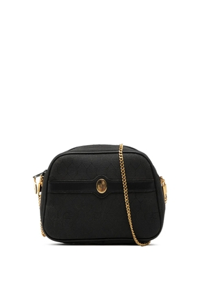 Christian Dior Pre-Owned 20th Century Honeycomb Canvas Chain crossbody bag - Black