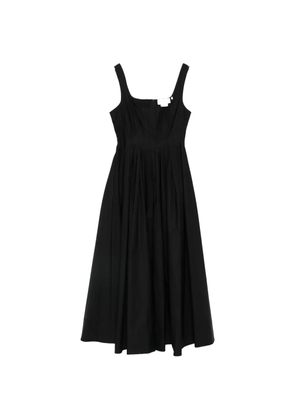 Sportmax square-neck maxi dress - Black
