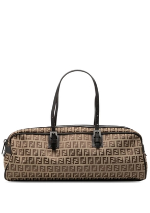 Fendi Pre-Owned 2000-2010 Zucchino Canvas handbag - Brown