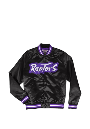 Mitchell & Ness lightweight satin jacket - Black
