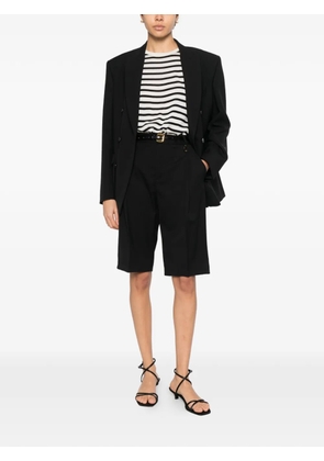 Elisabetta Franchi black tailored shorts