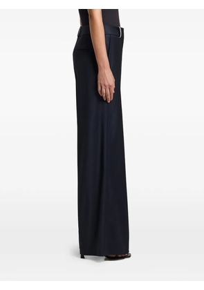 Peserico embellished twill trousers - Blue