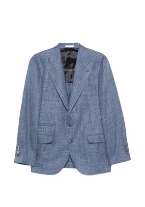 Brunello Cucinelli single-breasted blazer - Blue