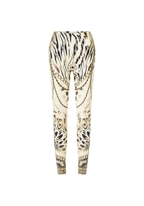 Camilla Lady Lionheart printed leggings - Neutrals