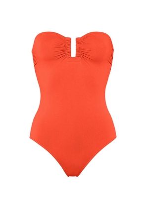 ERES Cassiopée ruched swimsuit - Orange