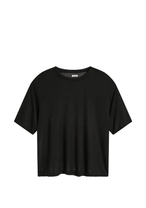 St. Agni relaxed fine jersey T-shirt - Black